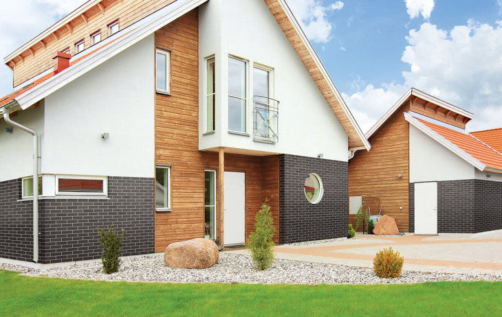 чорна фасадна плитка King Klinker