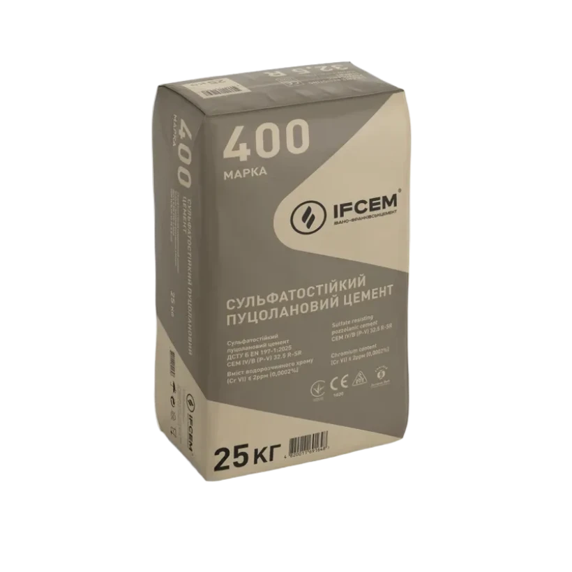 Франківський цемент IFCEM M400 25 кг купити Ужгород