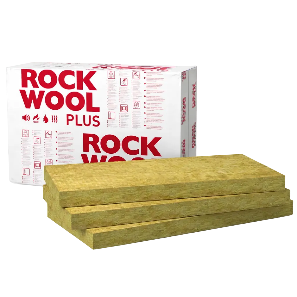 Плити з мінеральної вати для теплоізоляції ROCKMIN PLUS